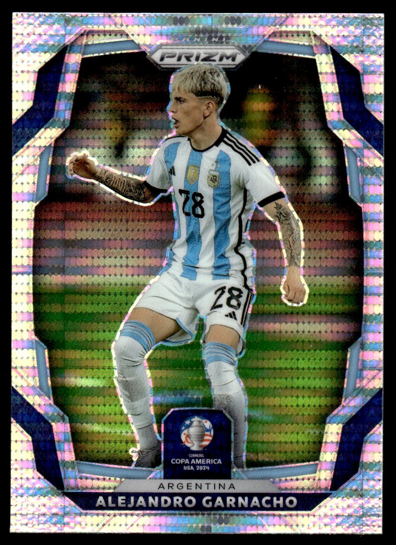 2024 Panini Prizm Copa America Silver Pulsar Alejandro Garnaho