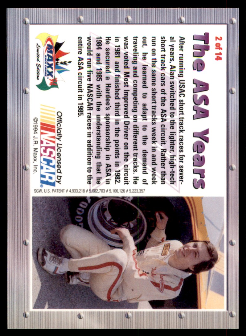 1994 Maxx Premier Plus Rusty Wallace Penske Racing South #2 | eBay