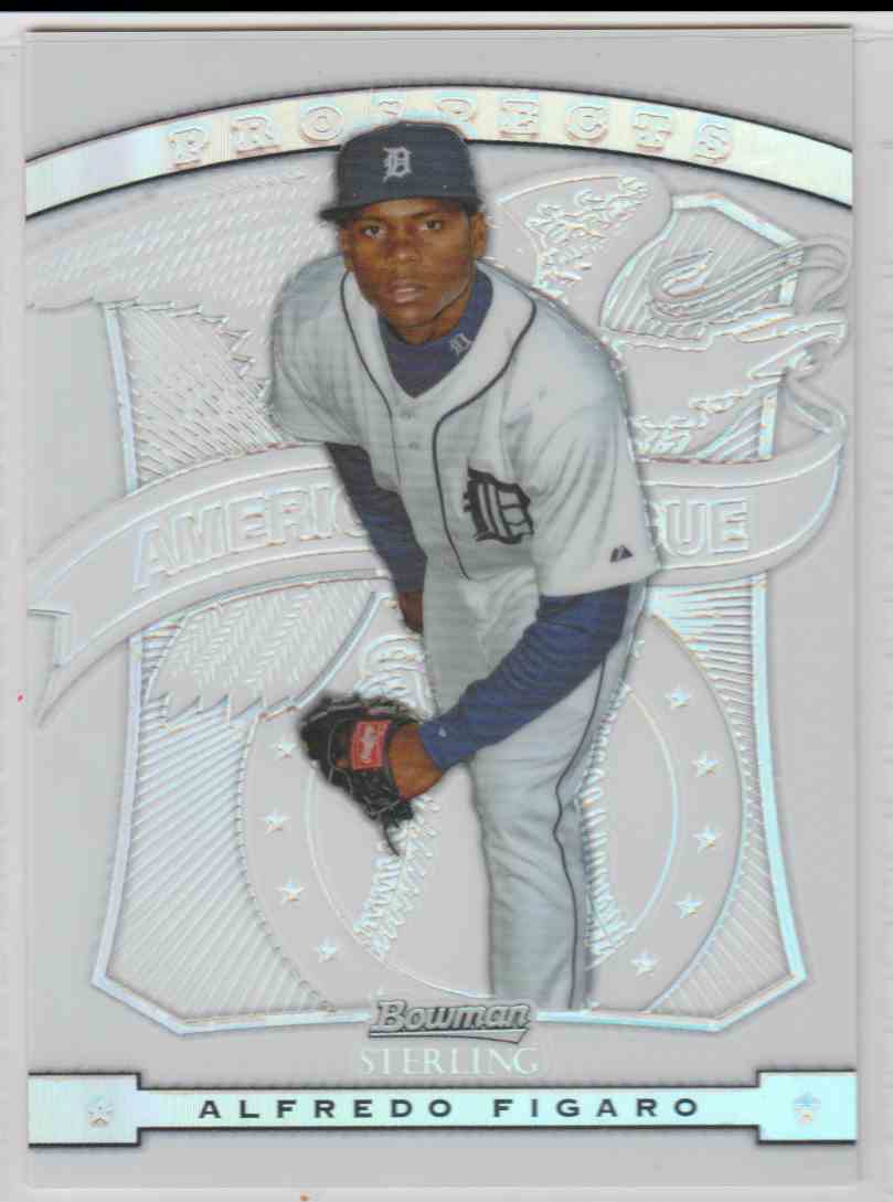 2009 Bowman Sterling Refractor Alfredo Figaro AF on Kronozio