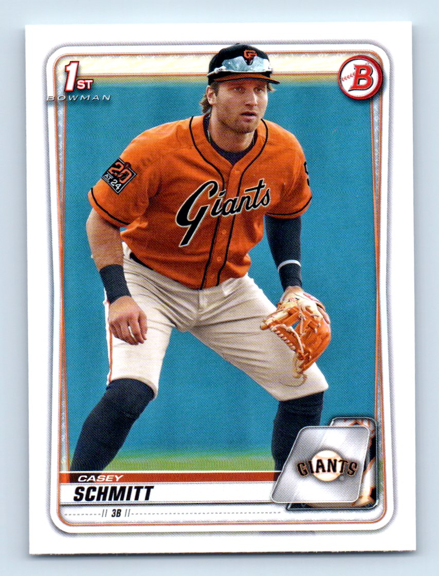 2020 Bowman Draft ! Casey Schmitt #BD-129 on Kronozio