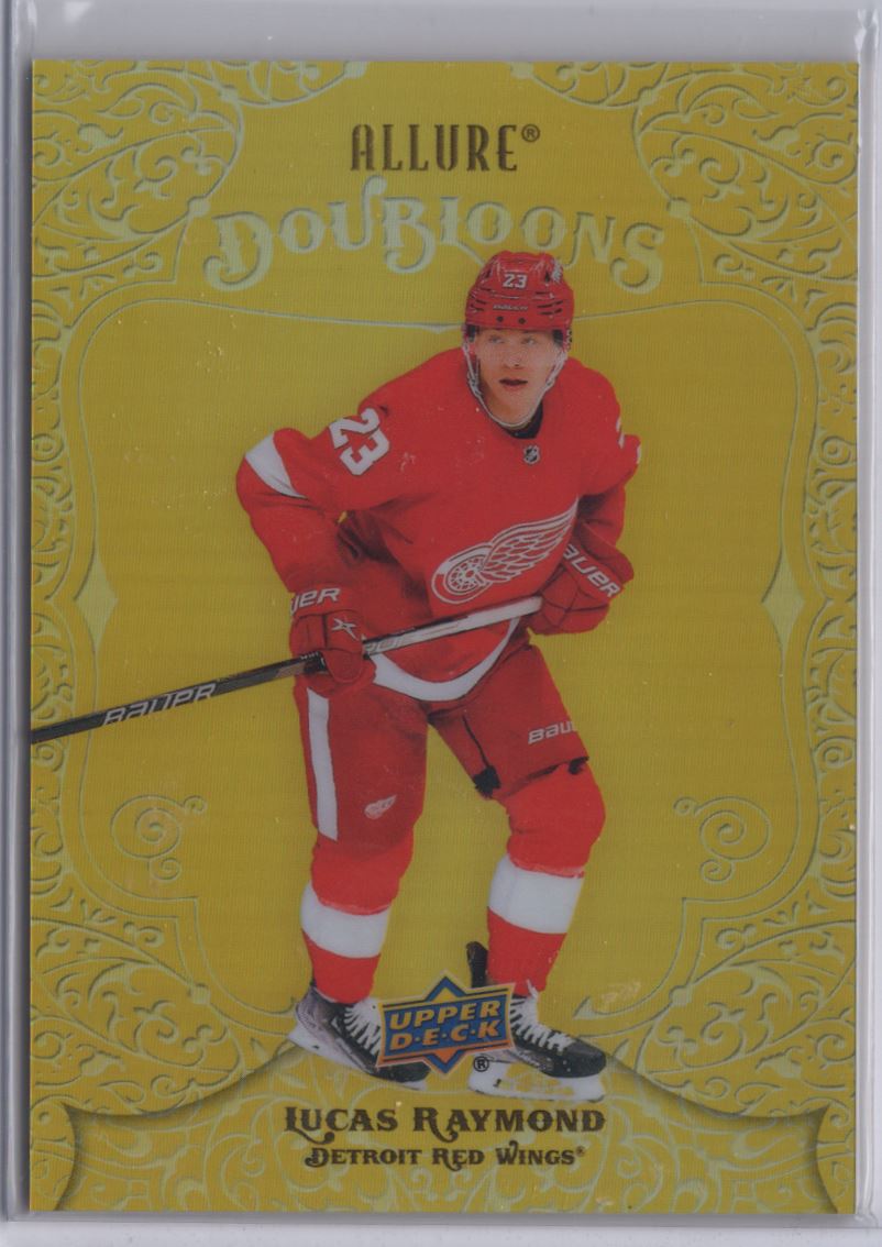 2022-23 Upper Deck Allure Doubloons Lucas Raymond #DB-47 on Kronozio