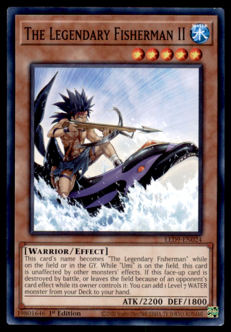 2022 The Legendary Fisherman II 1ST EDITION CMN #LED9-EN024 on Kronozio