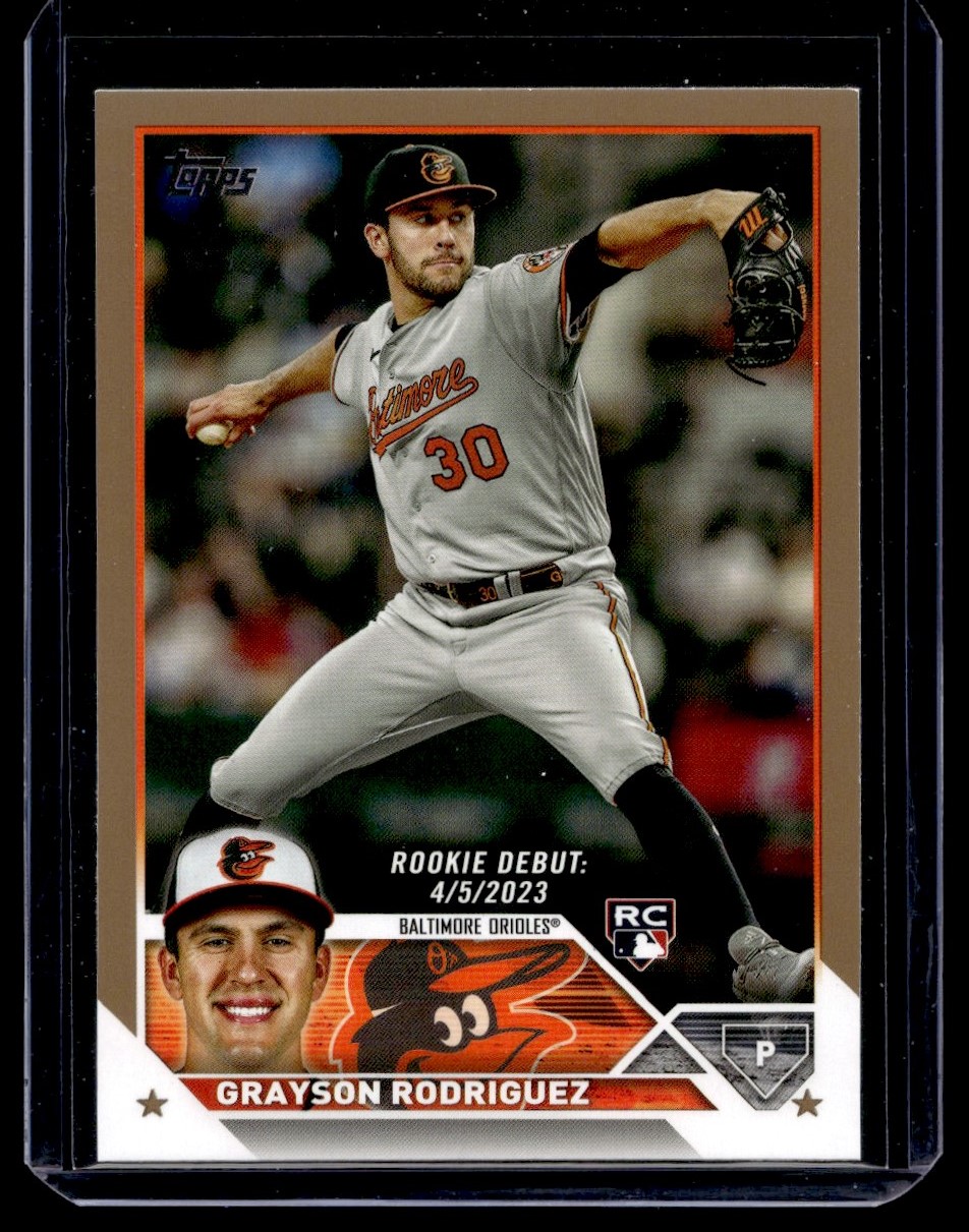2023 Topps Update Gold Grayson Rodriguez #US35