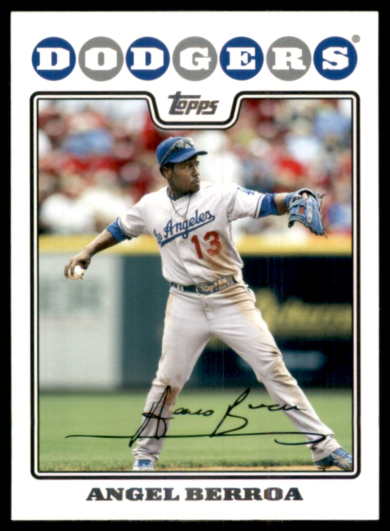 2008 Topps Updates Angel Berroa #UH120