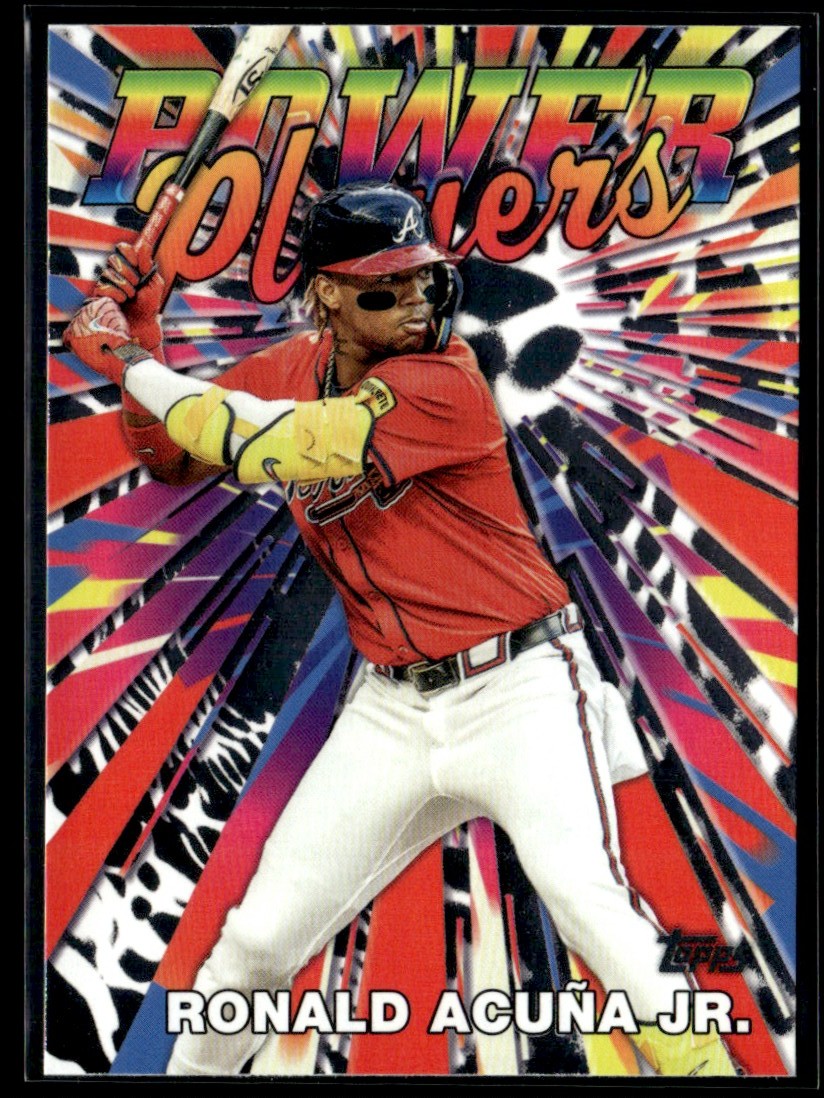 2025 TOPPS POWER PLAYERS RONALD ACUNA JR. ATLANTA BRAVES #PP-3 | eBay