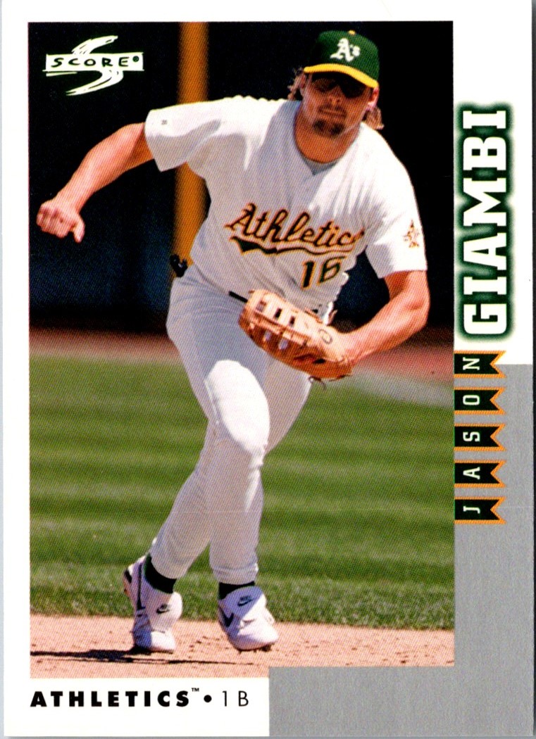 1998 Score Rookie & Traded Jason Giambi #RT135
