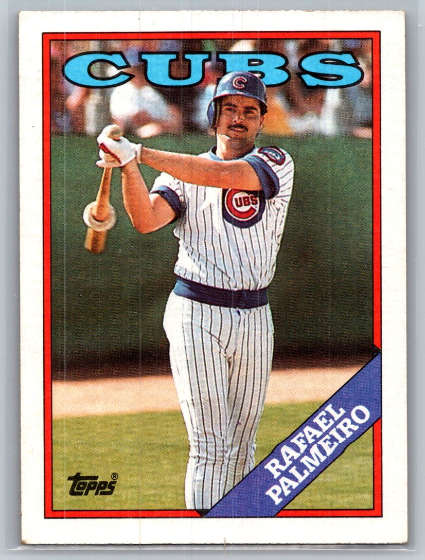1988 Topps Rafael Palmeiro #186 on Kronozio