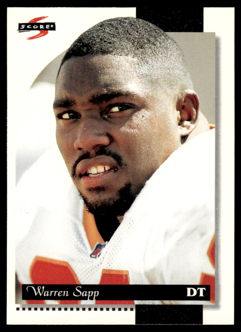 1996 Score Warren Sapp Tampa Bay Buccaneers #58 18994 | eBay