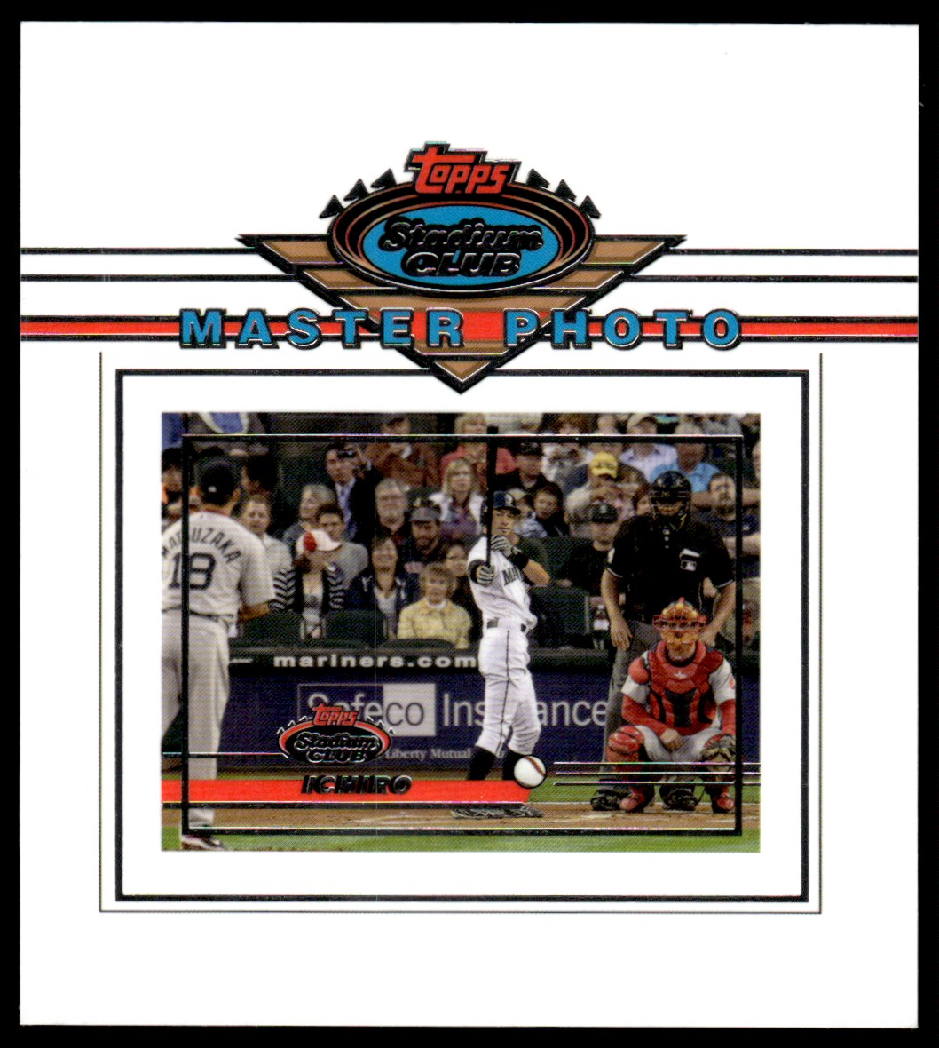 2023 Stadium Club Oversized Master Photo Variations Ichiro Seattle