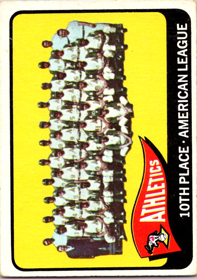 1965 Topps A's #151 card front image