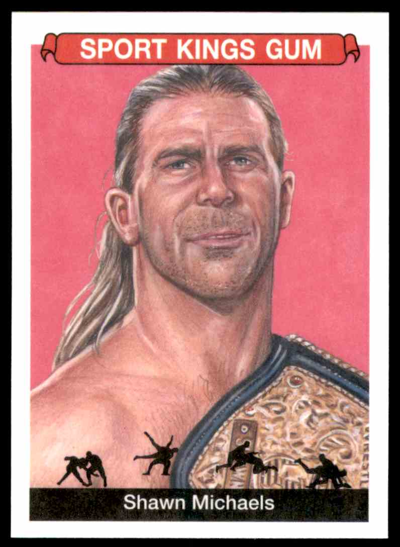 2018 Sportkings Black Back Retail Shawn Michaels #25 card front image
