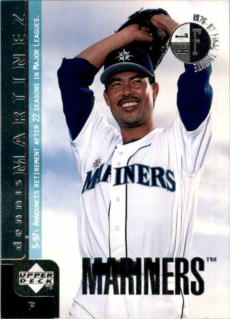 1998 Upper Deck Dennis Martinez #224 card front image