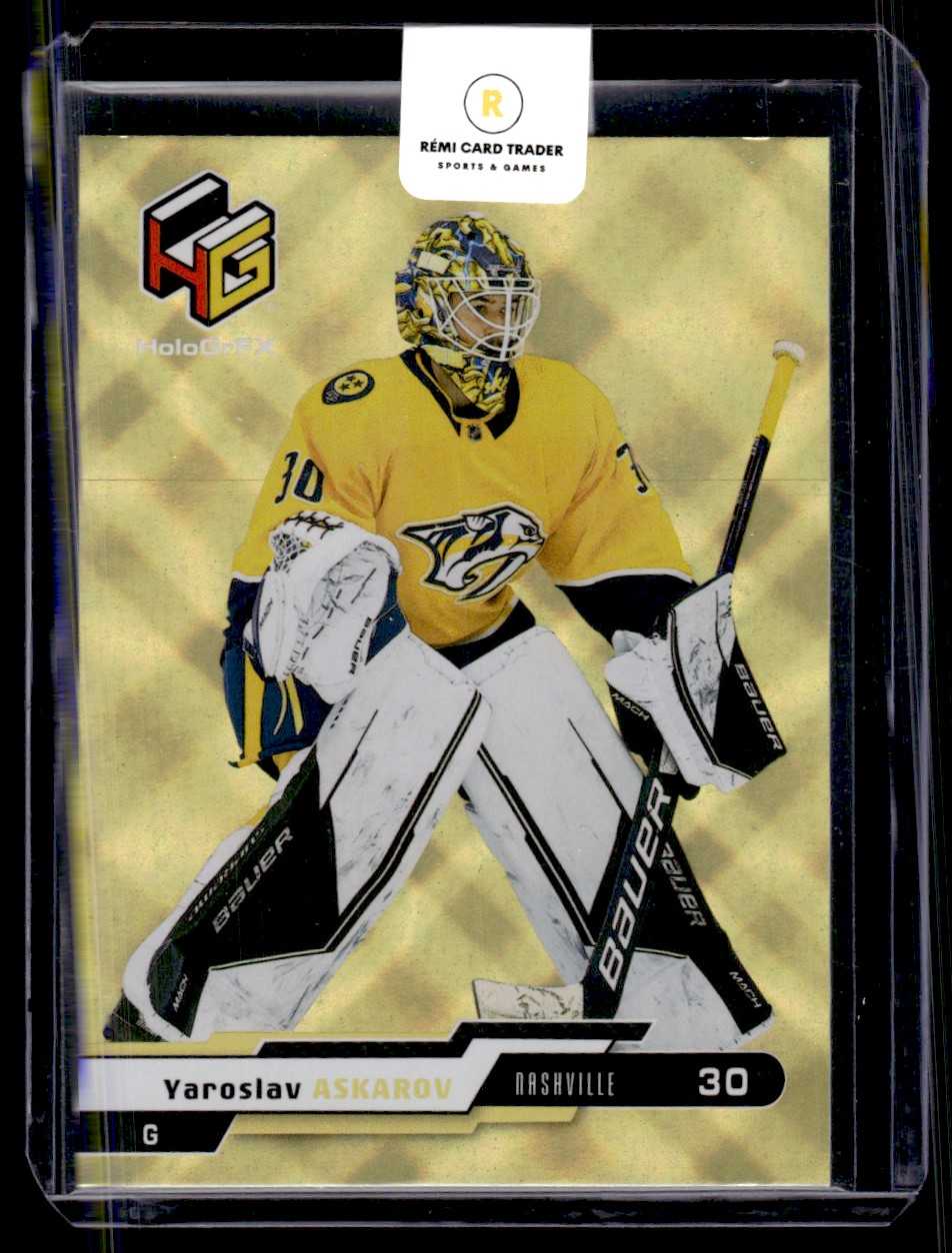 2023-24 Upper Deck HoloGrFX Gold Yaroslav Askarov Rookie #HG-9
