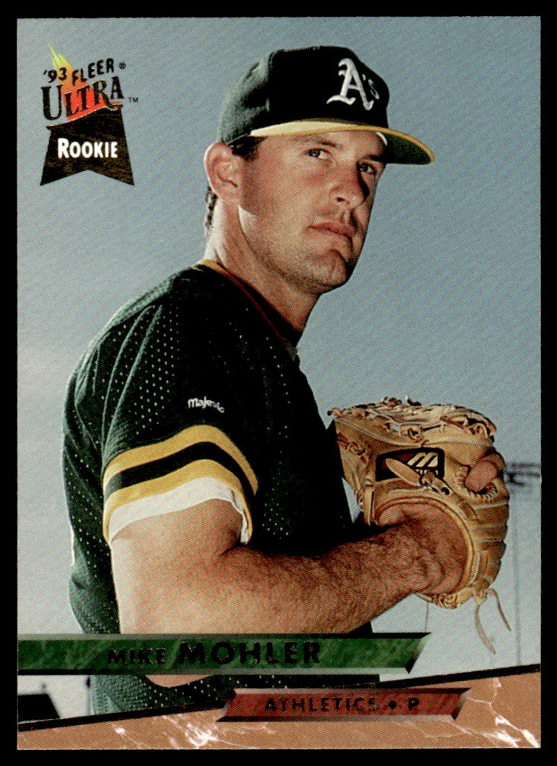 1993 Ultra #610 Mike Mohler Rookie Oakland Athletics | eBay