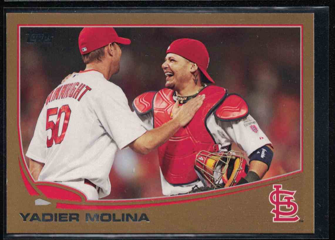 Topps 2013 Baseball #4 Yadier Molina Yadier Molina