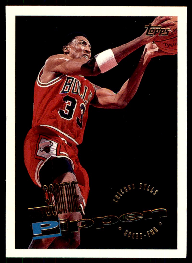 1995-96 Topps Scottie Pippen #45 Chicago Bulls | eBay