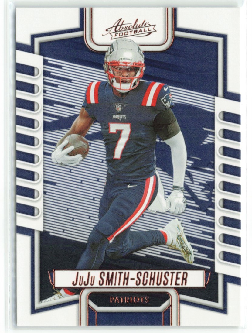 ❤️juju❤️ JuJu Smith-Schuster 2023 Panini Absolute Orange New England