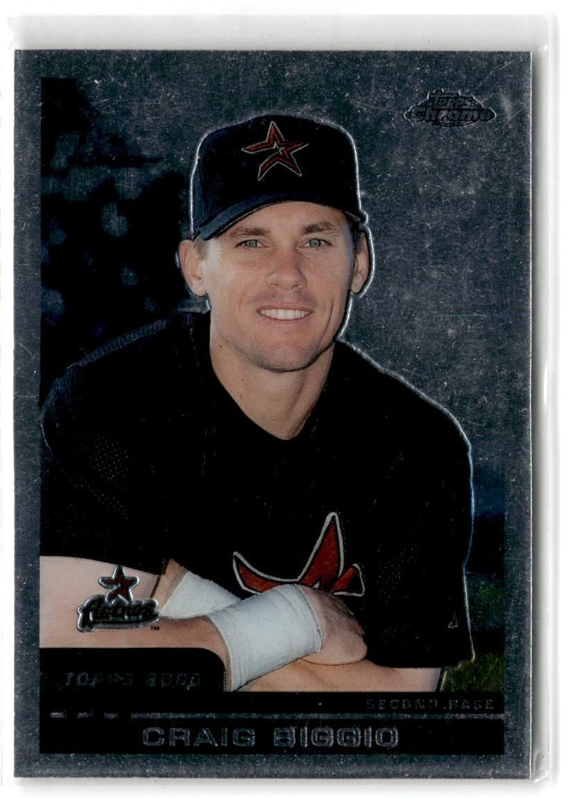 2000 Topps Chrome Craig Biggio #339 on Kronozio