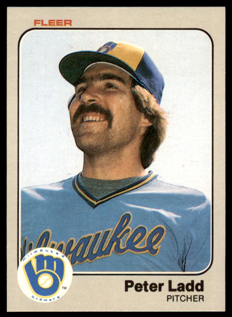 1983 Fleer Pete Ladd #37
