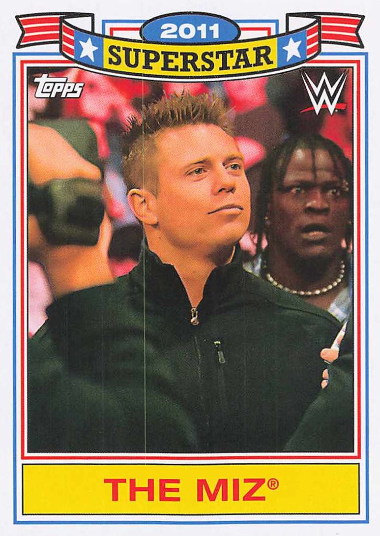 2021 Topps Heritage WWE The Miz #TM-12 Insert | eBay