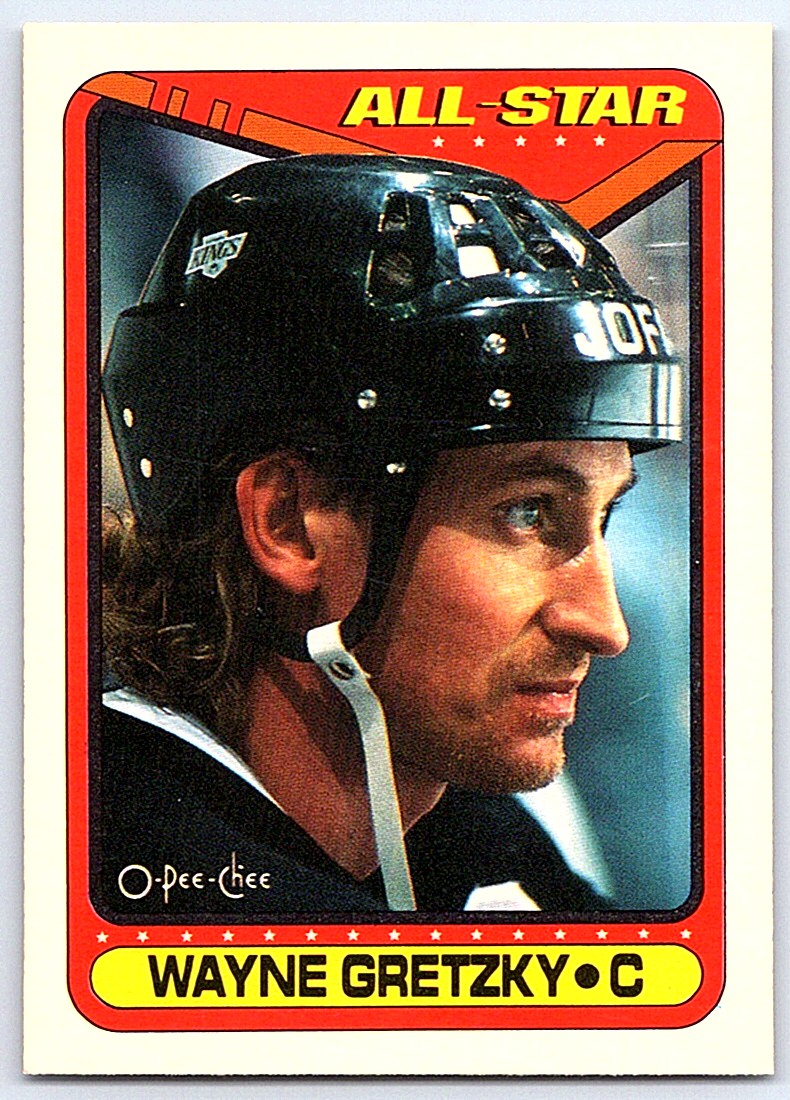1990-91 O-Pee-Chee Wayne Gretzky #199 card front image