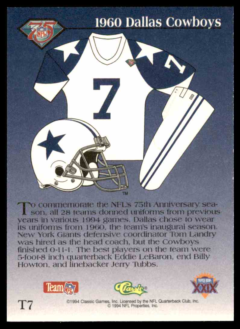 1994 dallas cowboys throwback jersey