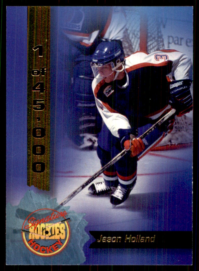 1994-95 Signature Rookies Jason Holland Kamloops Blazers #11 | eBay