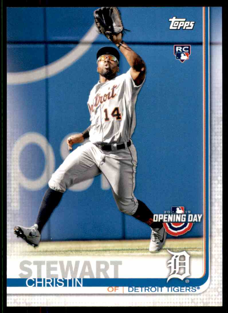 2019 Topps Opening Day Christin Stewart #68 card front image