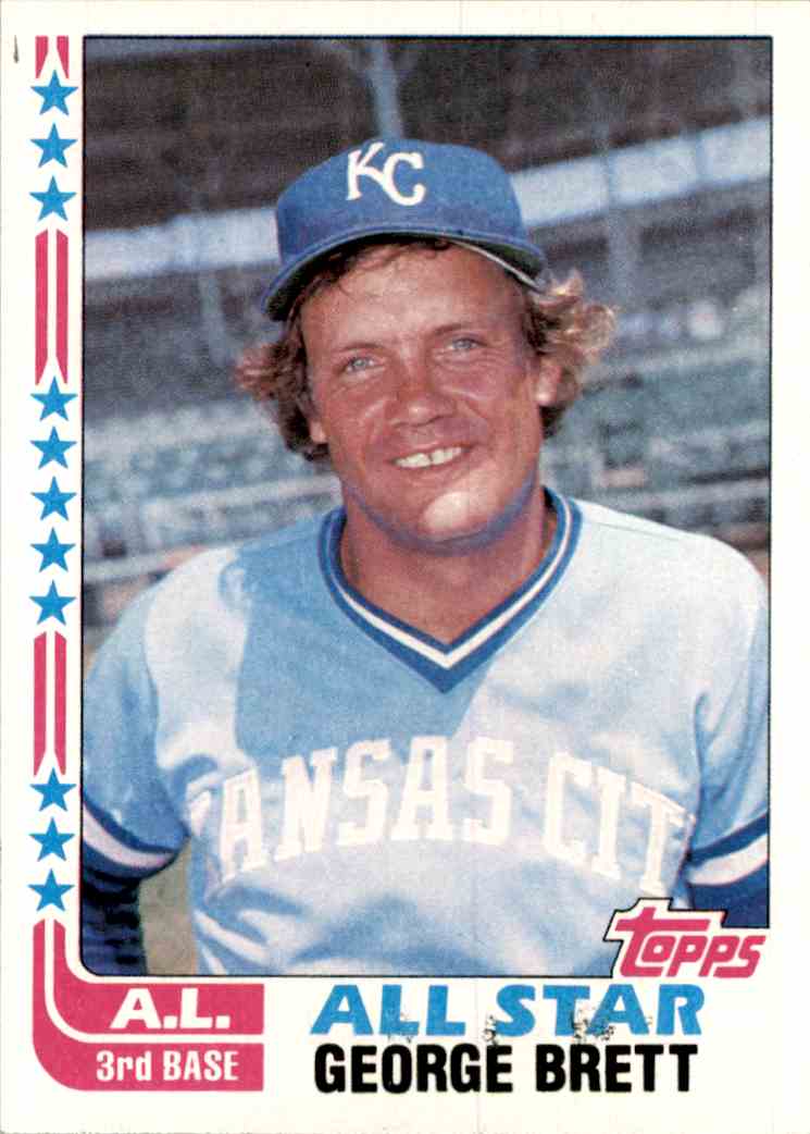 1982 Topps George Brett As #549