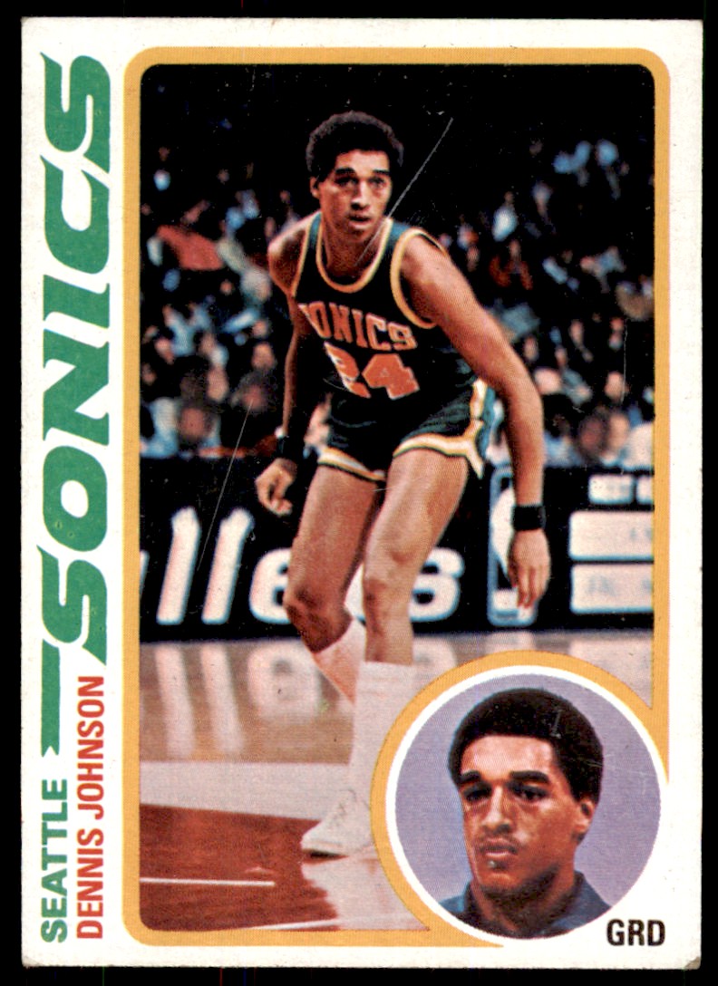 1978-79 Topps Dennis Johnson #78 card front image