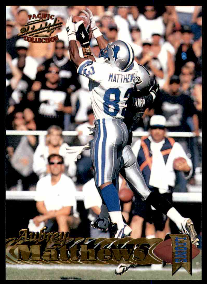 1997 Pacific Philadelphia Gold Aubrey Matthews #60 card front image
