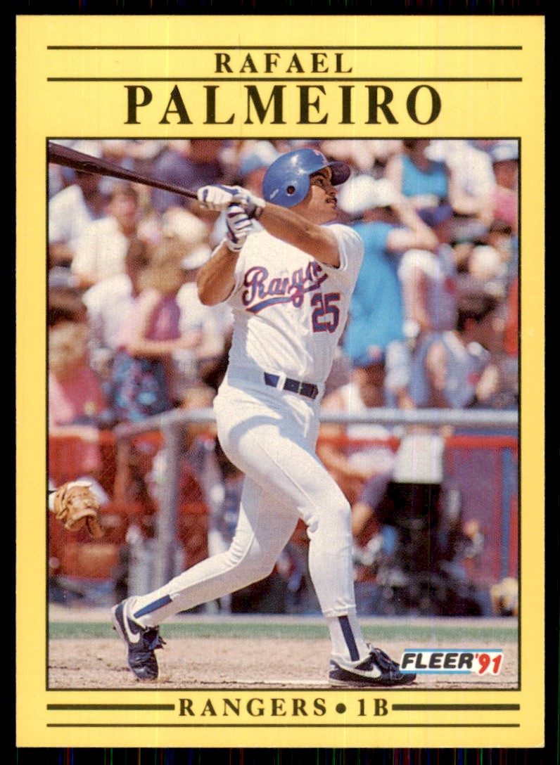 Amazon.com: 1992 Topps Gold #55 Rafael Palmeiro MLB Baseball
