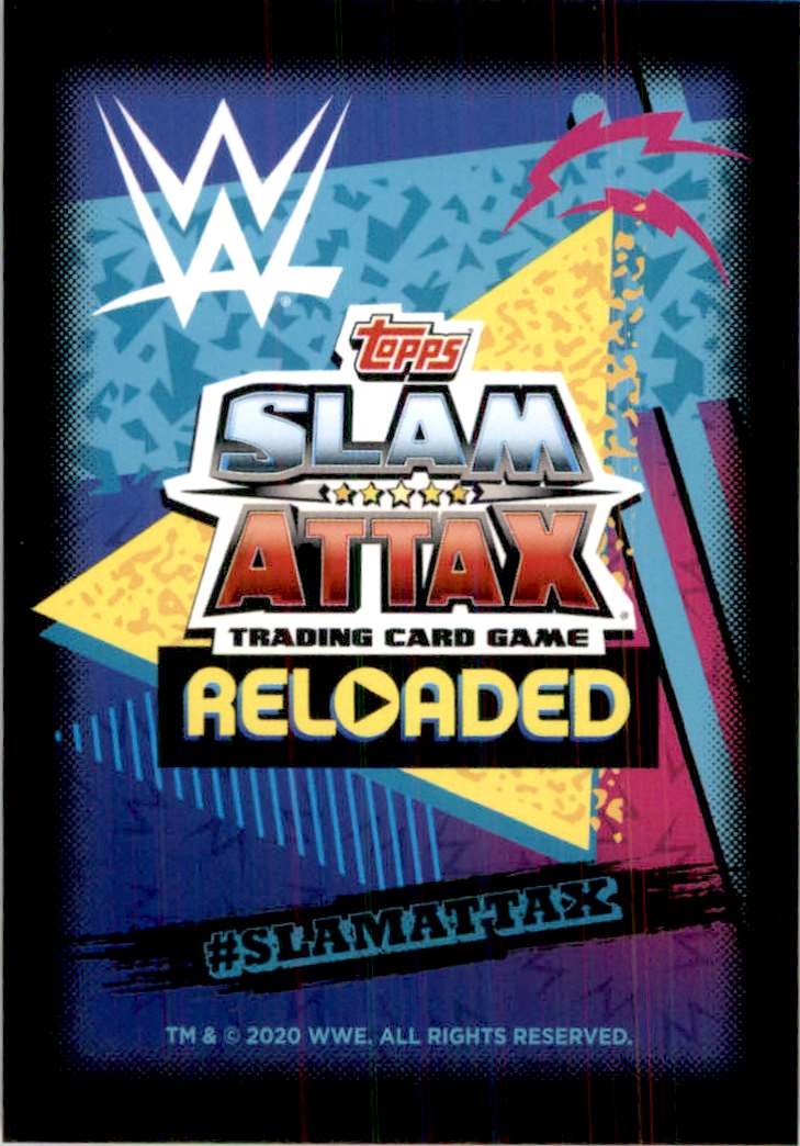 2020 Topps WWE Slam Attax Reloaded Hell In A Cell Foil Bayley #293 card back image