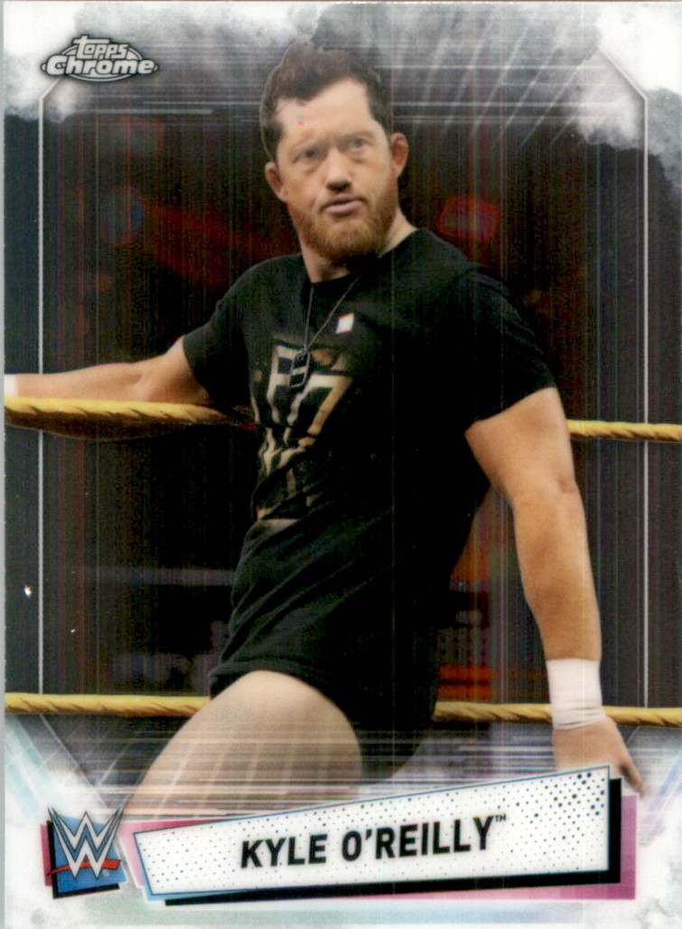 2021 Topps Chrome WWE Kyle O'Reilly #87 card front image