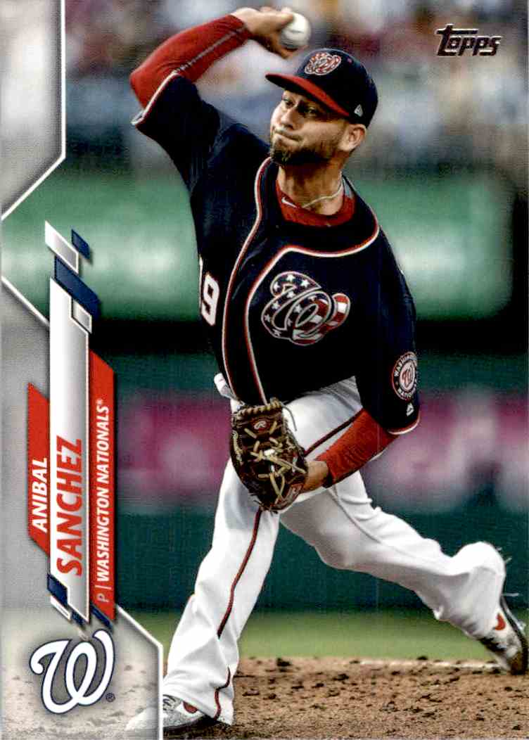 2020 Topps Anibal Sanchez #193 card front image