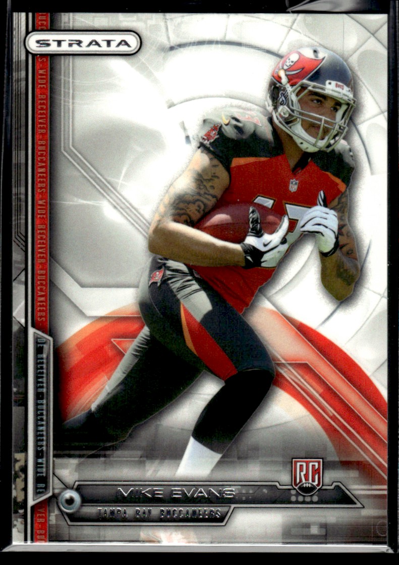 2014 Topps Strata Mike Evans #187 card front image