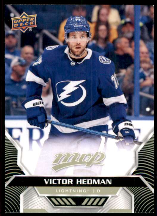 2020-21 Upper Deck MVP Victor Hedman #136 card front image