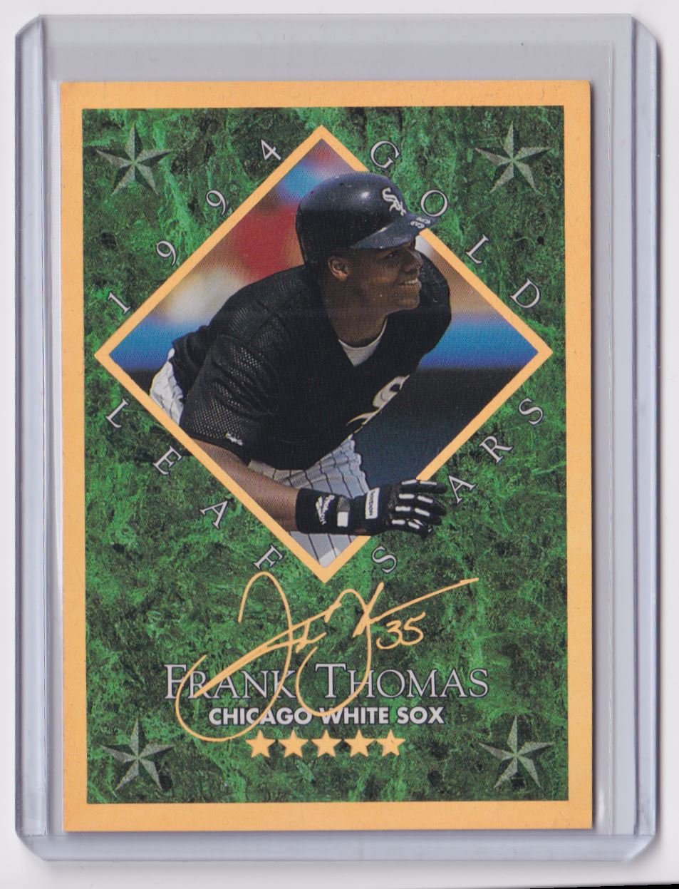 1994 Leaf Gold Stars Frank Thomas 11 on Kronozio