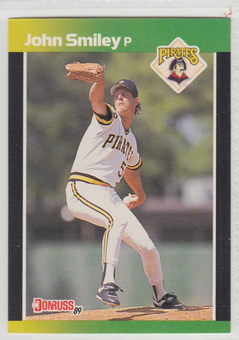 1989 Donruss Baseball's Best John Smiley #157 card front image