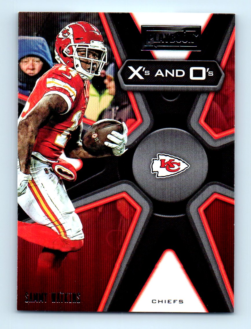 2019 Panini Playbook X's And O's 16950 Sammy Watkins #9 On Kronozio