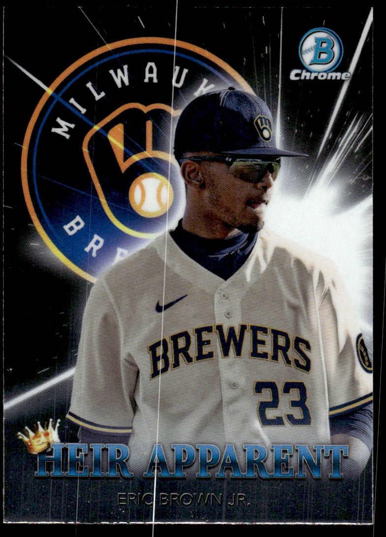 2022 Bowman Draft Baseball Heir Apparent Eric Brown Jr. #HA-19