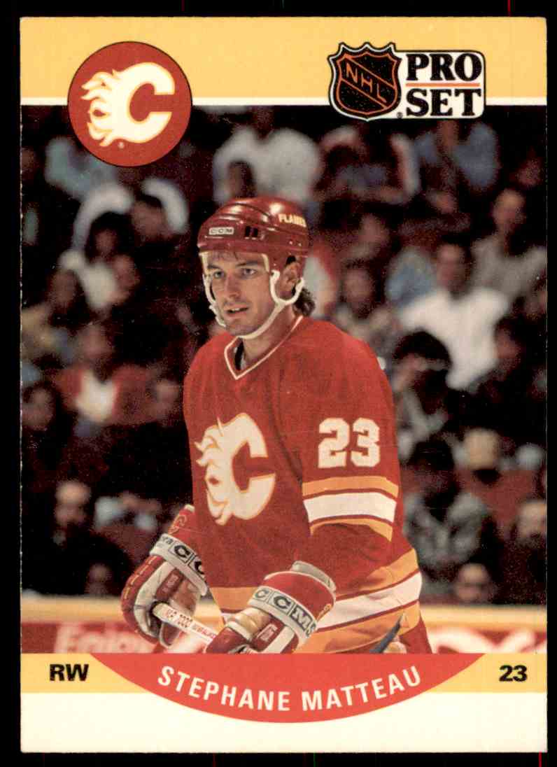 1990-91 Pro Set Hockey  NHL Stephane Matteau #593