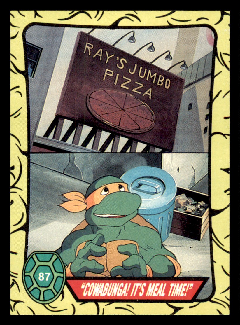 1989 Topps Teenage Mutant Ninja Turtles #1-88 w/ Stickers - YOU PICK - Picture 86 of 98
