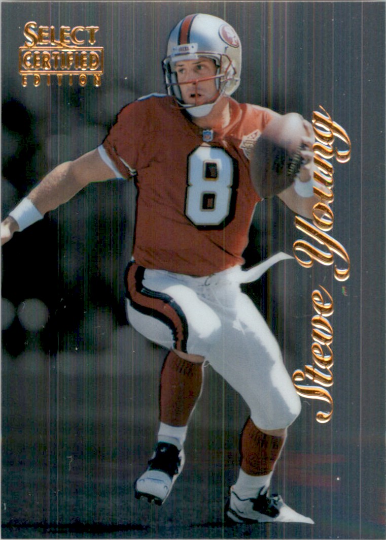 1996 Select Certified Steve Young #43 card front image