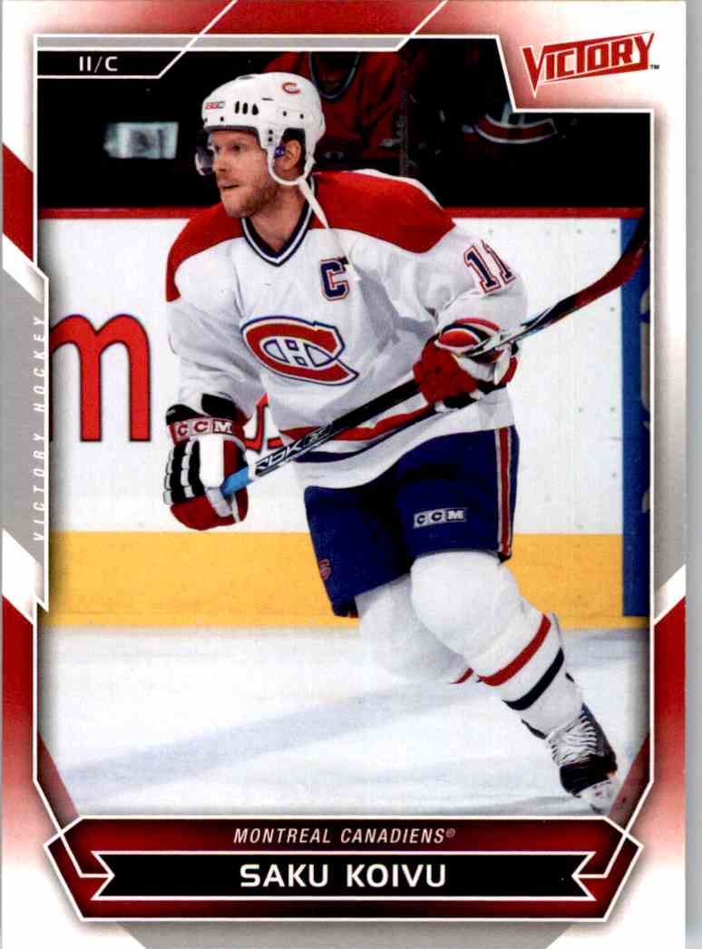 2007-08 Upper Deck Victory Saku Koivu #53 | eBay