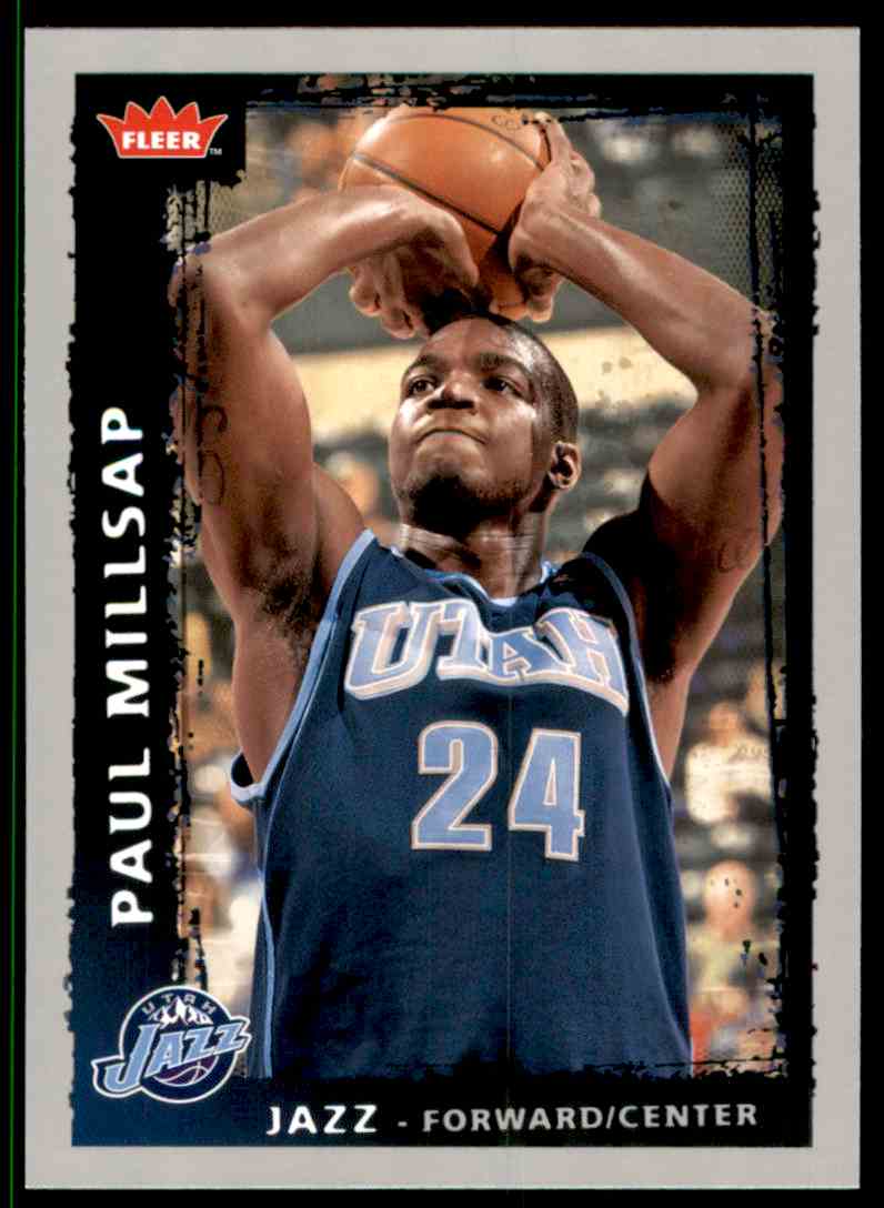 2008-09 Fleer Paul Millsap #127 on Kronozio