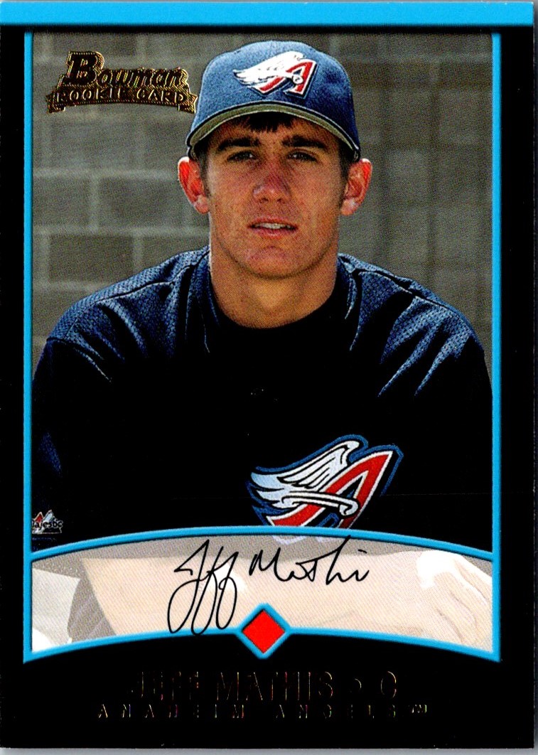 2001 Bowman Draft Picks & Prospects Jeff Mathis BDP107 on Kronozio