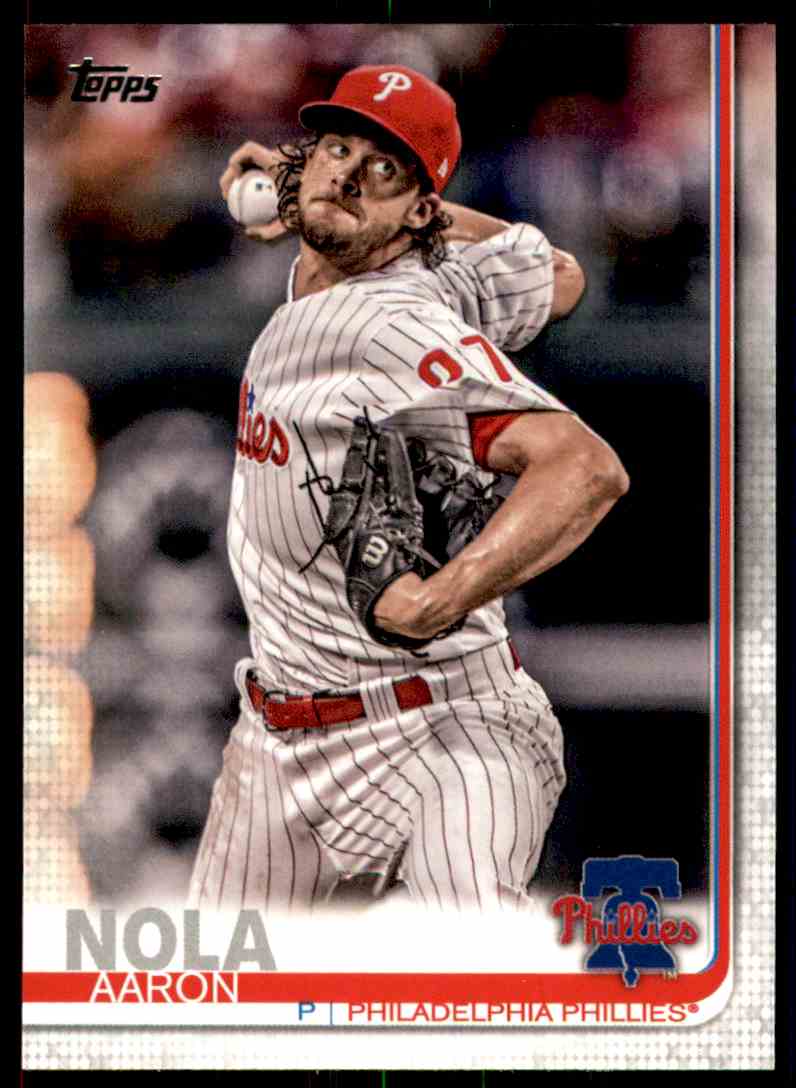 2019 Topps Aaron Nola #163 card front image