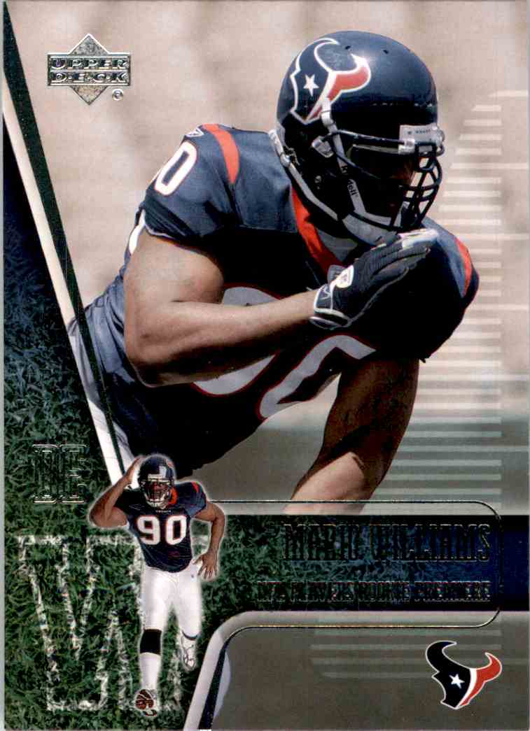 2006 Upper Deck Rookie Premiere Mario Williams #28 card front image