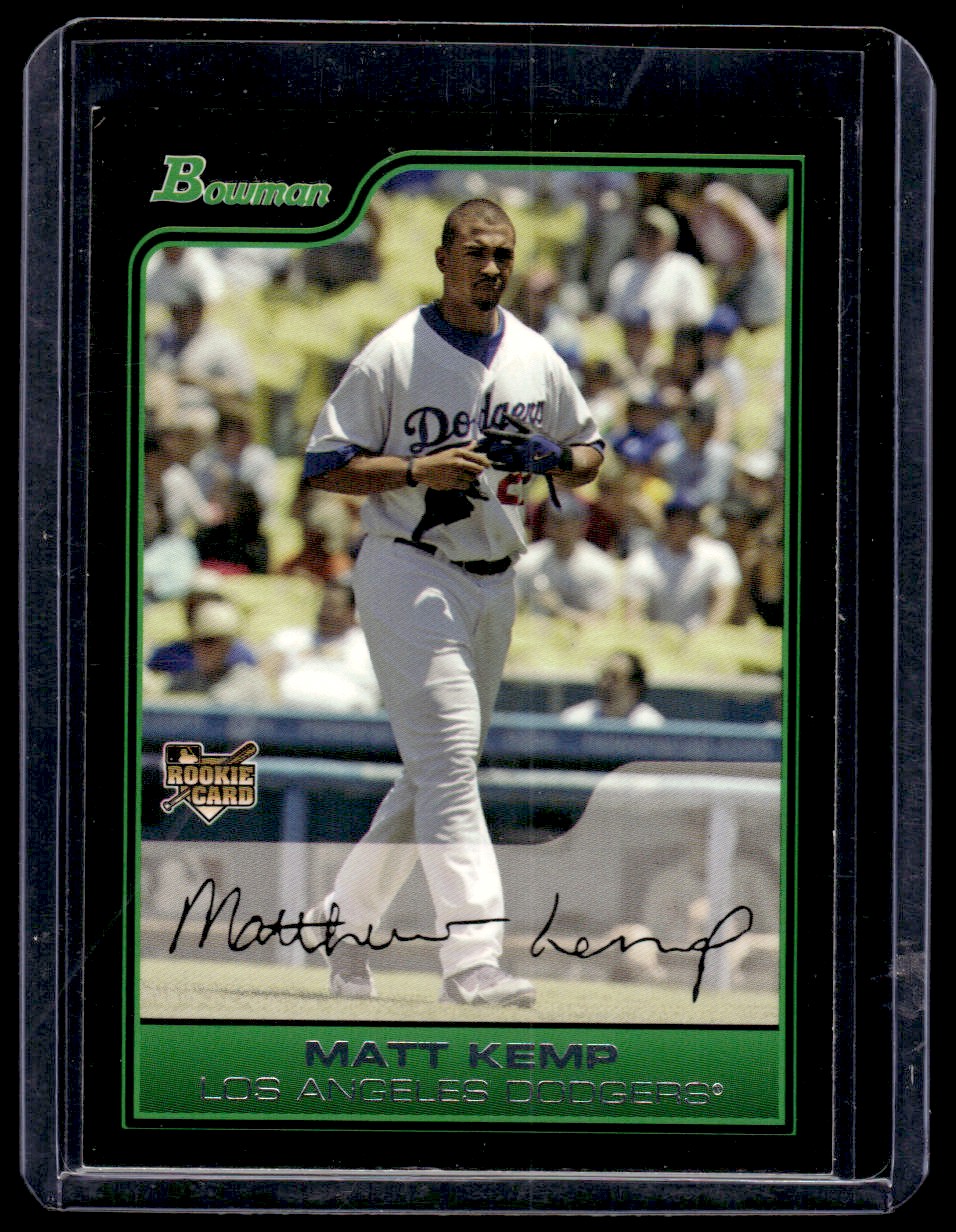 2006 Bowman Chrome Draft Picks & Prospects Matt Kemp #BDP1